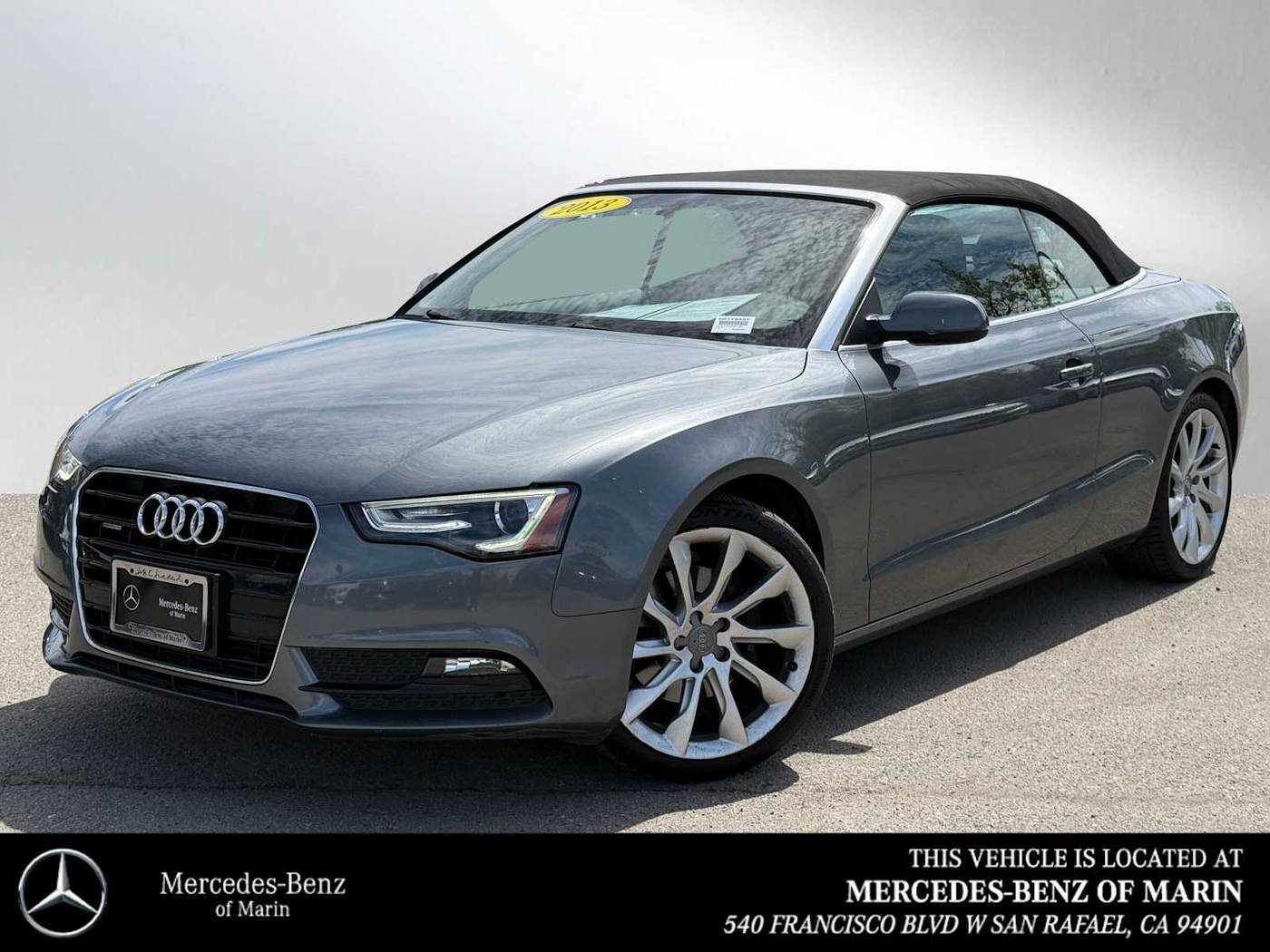 2013 Audi A5 Premium Plus — Convertible — 76,990 mi — San Rafael, CA