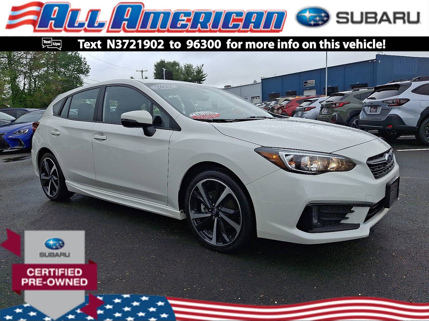 2022 Subaru Impreza Sport — Hatchback — 12,355 mi — Old Bridge, NJ