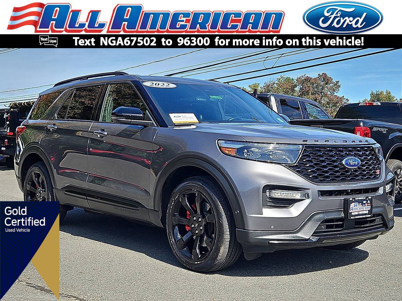 2022 Ford Explorer ST — SUV — 39,248 mi — Old Bridge, NJ