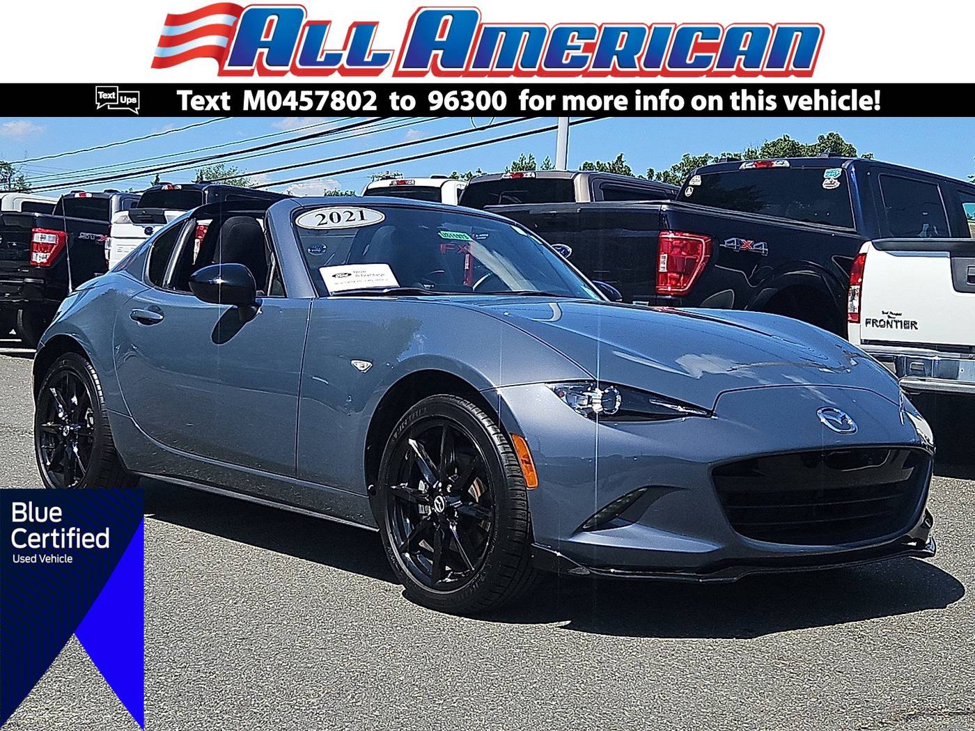 2021 Mazda MX-5 Miata Club — Convertible — 24,446 mi — Old Bridge, NJ