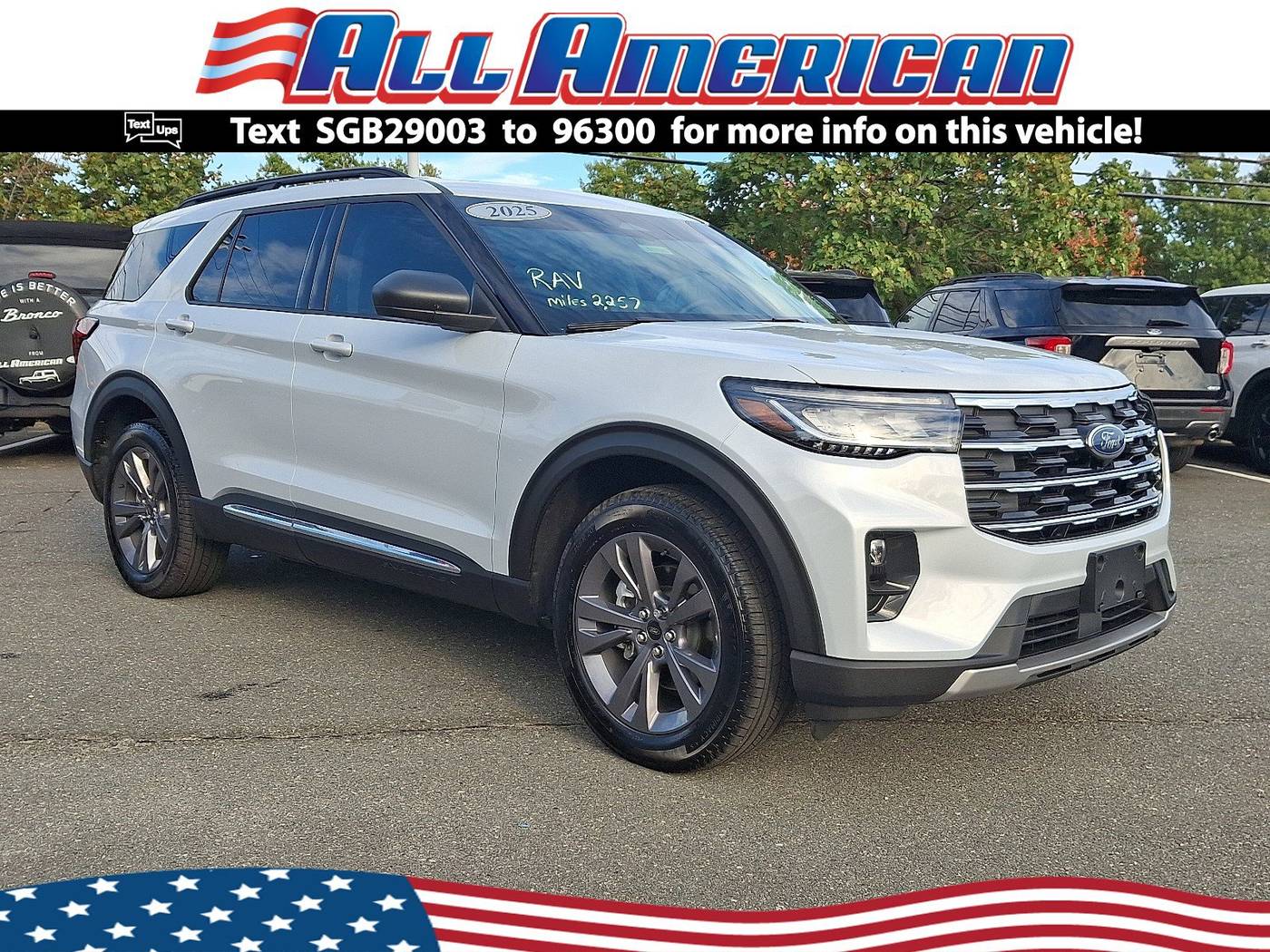 2025 Ford Explorer Active — SUV — 1,500 mi — Old Bridge, NJ