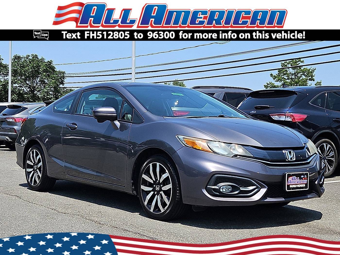 2015 Honda Civic EX-L — Coupe — 89,537 mi — Old Bridge, NJ
