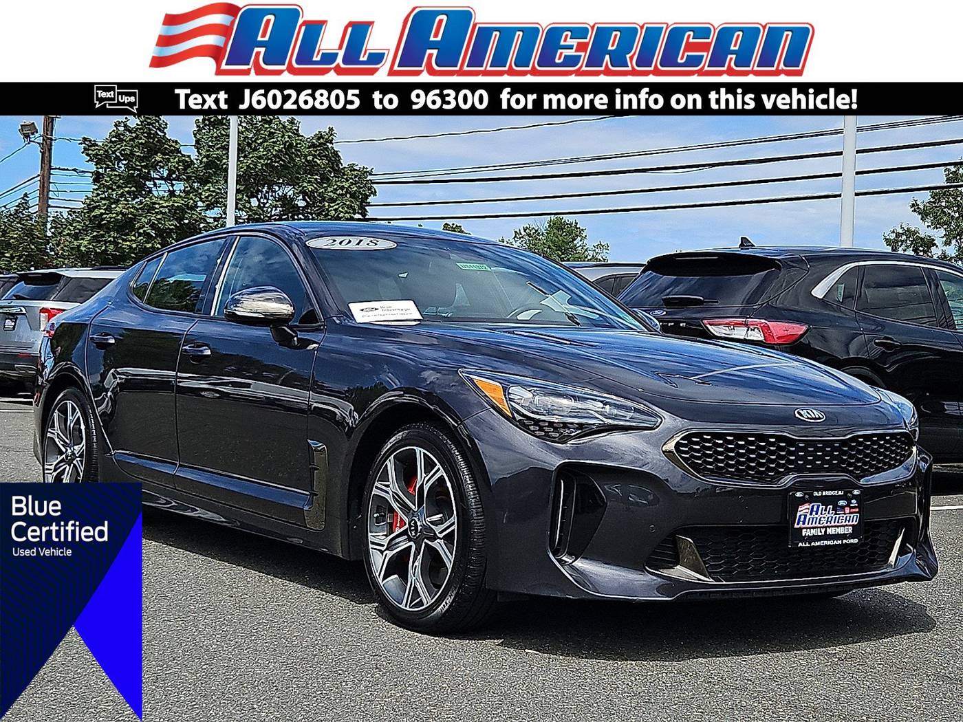 2018 Kia Stinger GT — Hatchback — 68,346 mi — Old Bridge, NJ