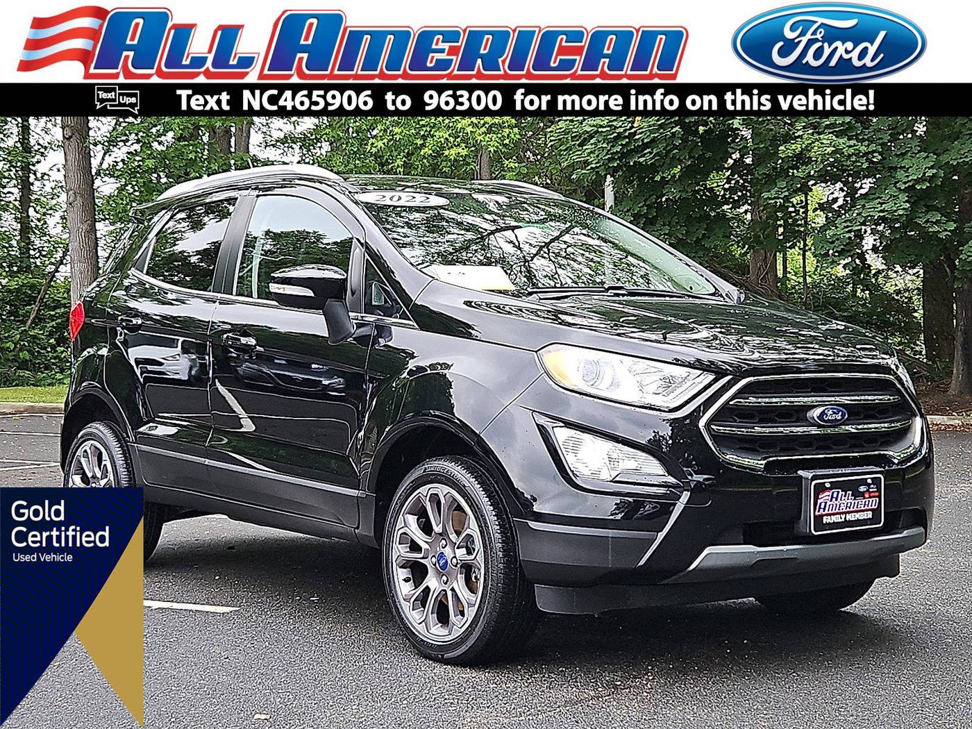 2022 Ford EcoSport Titanium — SUV — 15,964 mi — Old Bridge, NJ