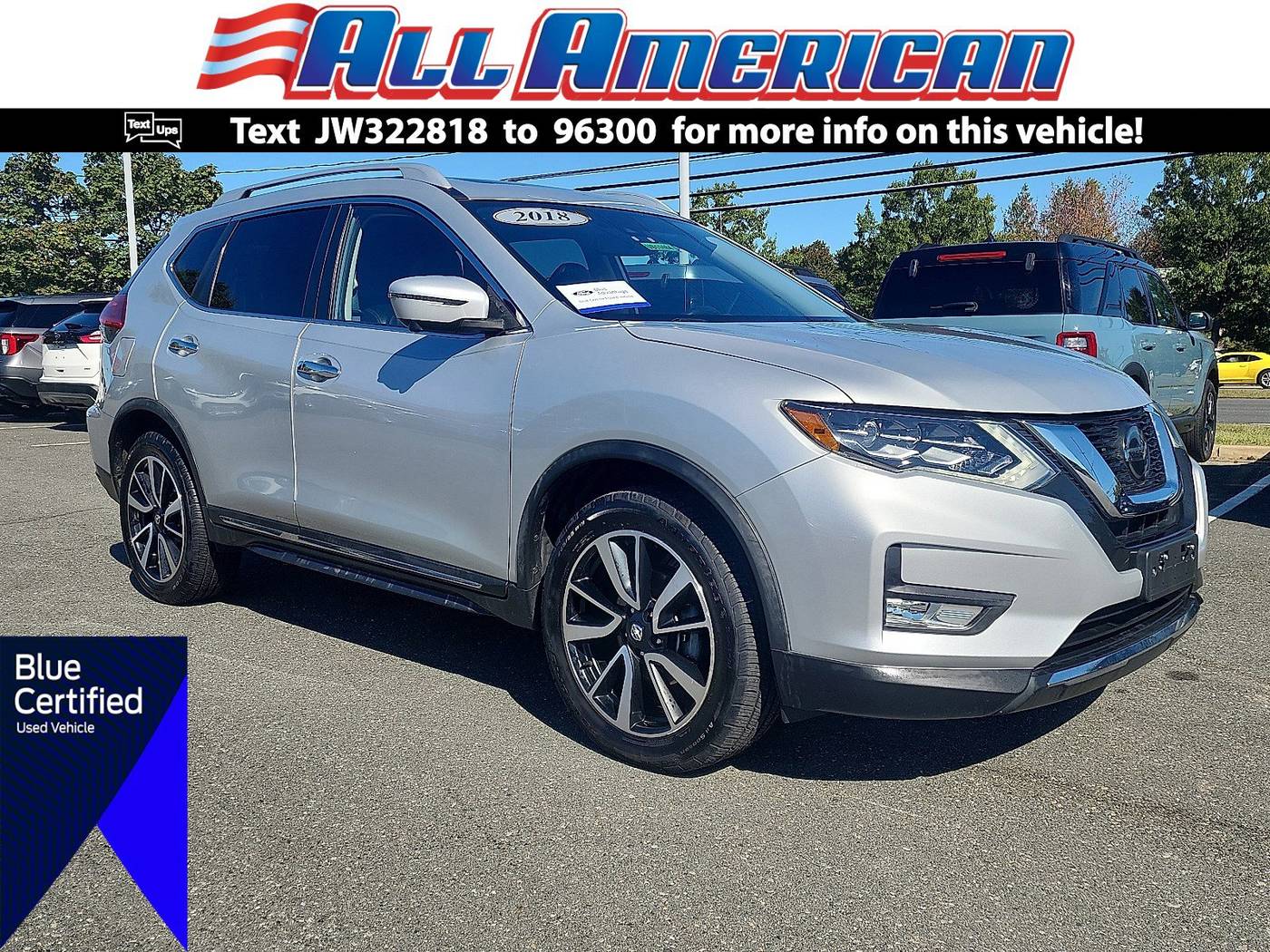 2018 Nissan Rogue SL — SUV — 38,211 mi — Old Bridge, NJ