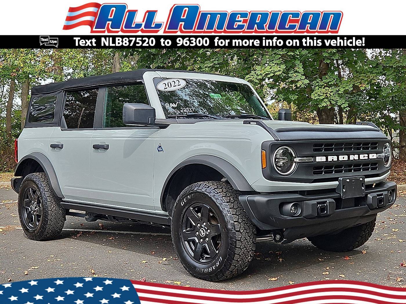 2022 Ford Bronco Black Diamond — SUV — 22,937 mi — Old Bridge, NJ