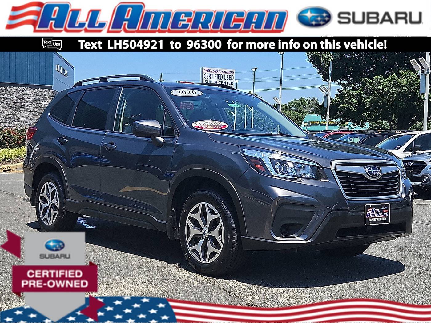 2020 Subaru Forester 2.5i Premium — SUV — 40,996 mi — Old Bridge, NJ