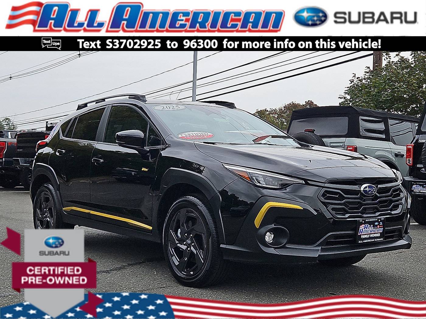 2025 Subaru Crosstrek Sport — SUV — 1,718 mi — Old Bridge, NJ
