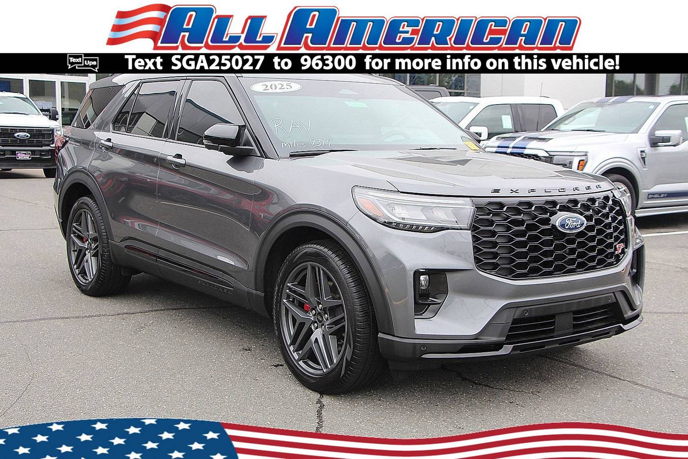 2025 Ford Explorer ST — SUV — 9,317 mi — Old Bridge, NJ