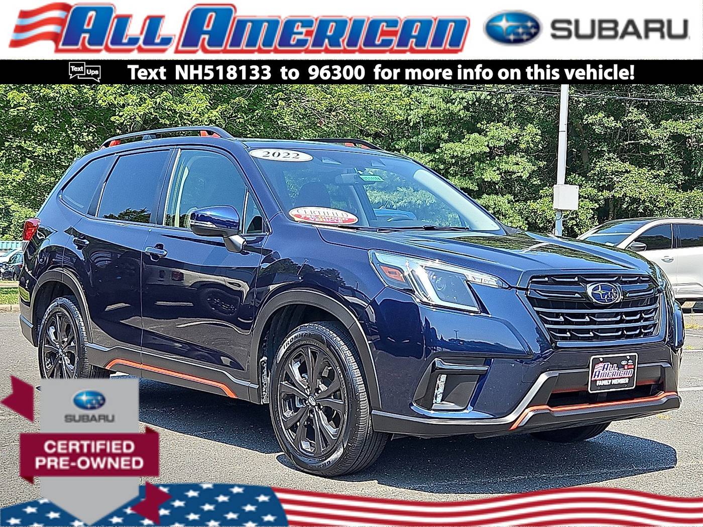2022 Subaru Forester Sport — SUV — 18,877 mi — Old Bridge, NJ