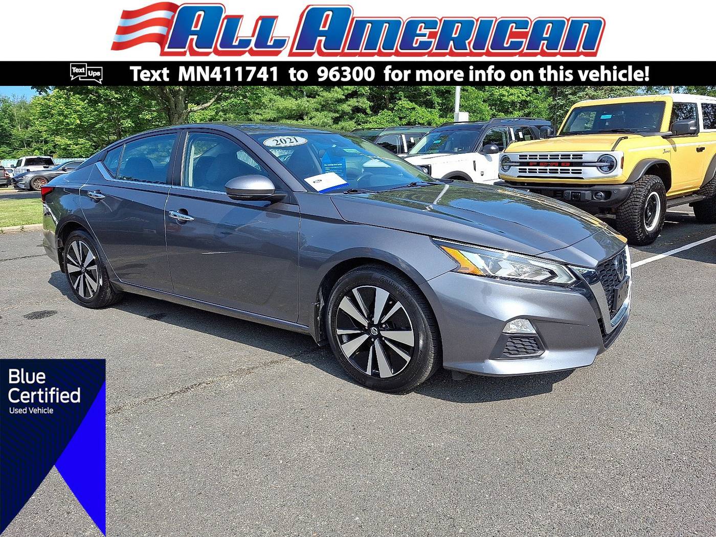 2021 Nissan Altima SV — Sedan — 48,162 mi — Old Bridge, NJ