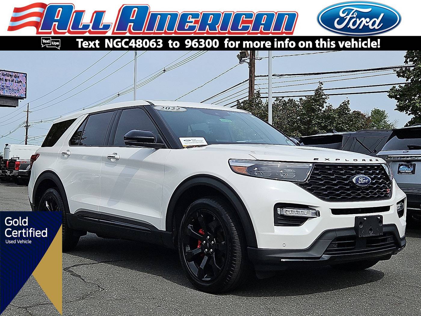 2022 Ford Explorer ST — SUV — 20,733 mi — Old Bridge, NJ