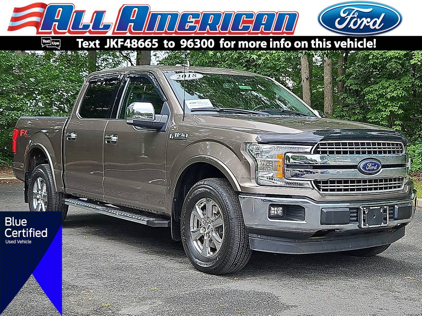 2018 Ford F-150 Lariat — Pickup Truck — 80,330 mi — Old Bridge, NJ