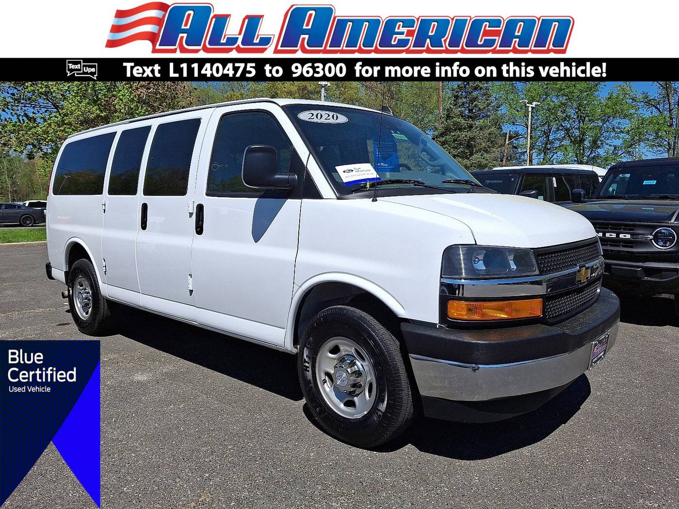 2020 Chevrolet Express Passenger LT — Passenger Van — 100,765 mi — Old Bridge, NJ