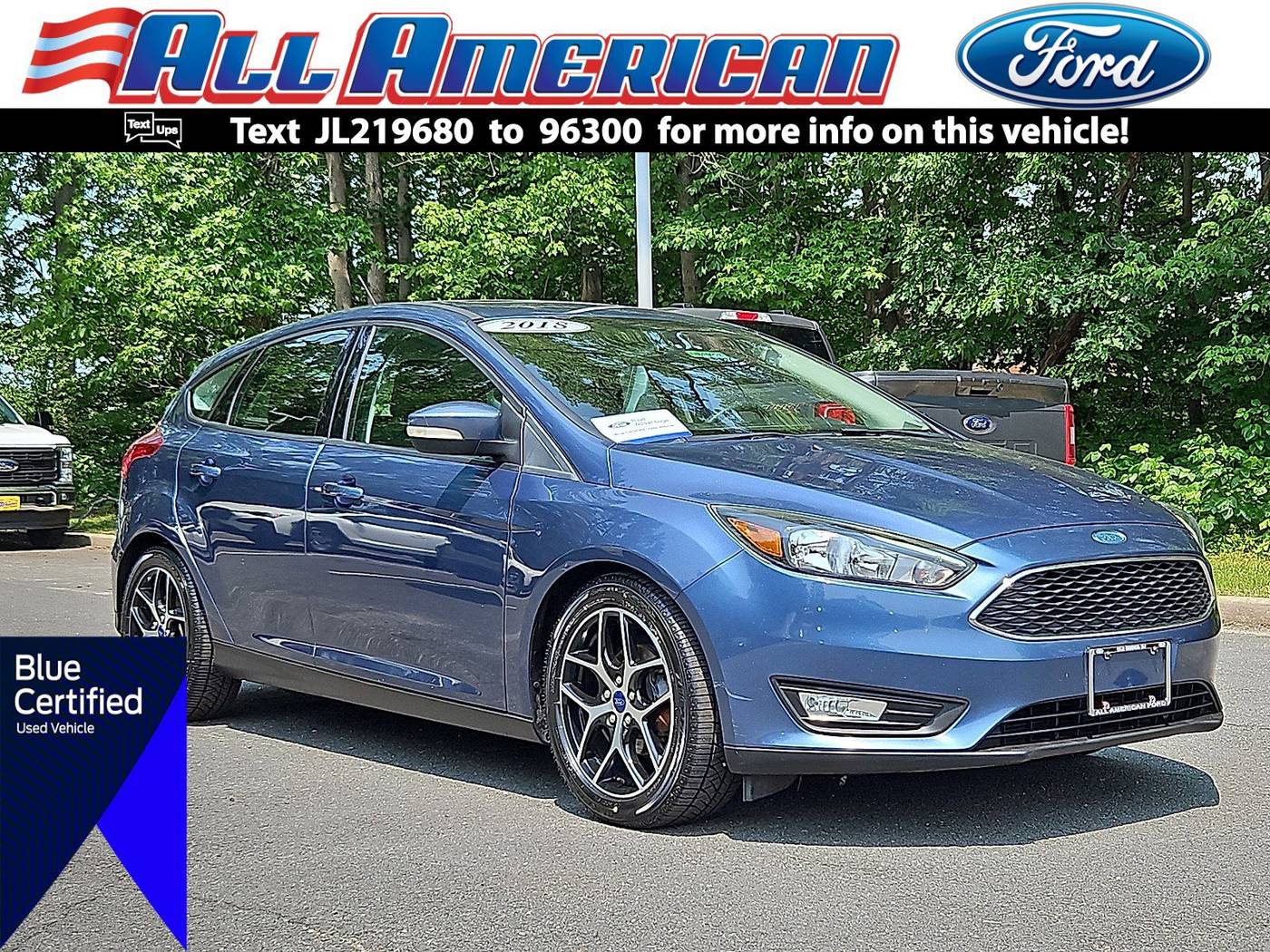 2018 Ford Focus SEL — Hatchback — 70,161 mi — Old Bridge, NJ