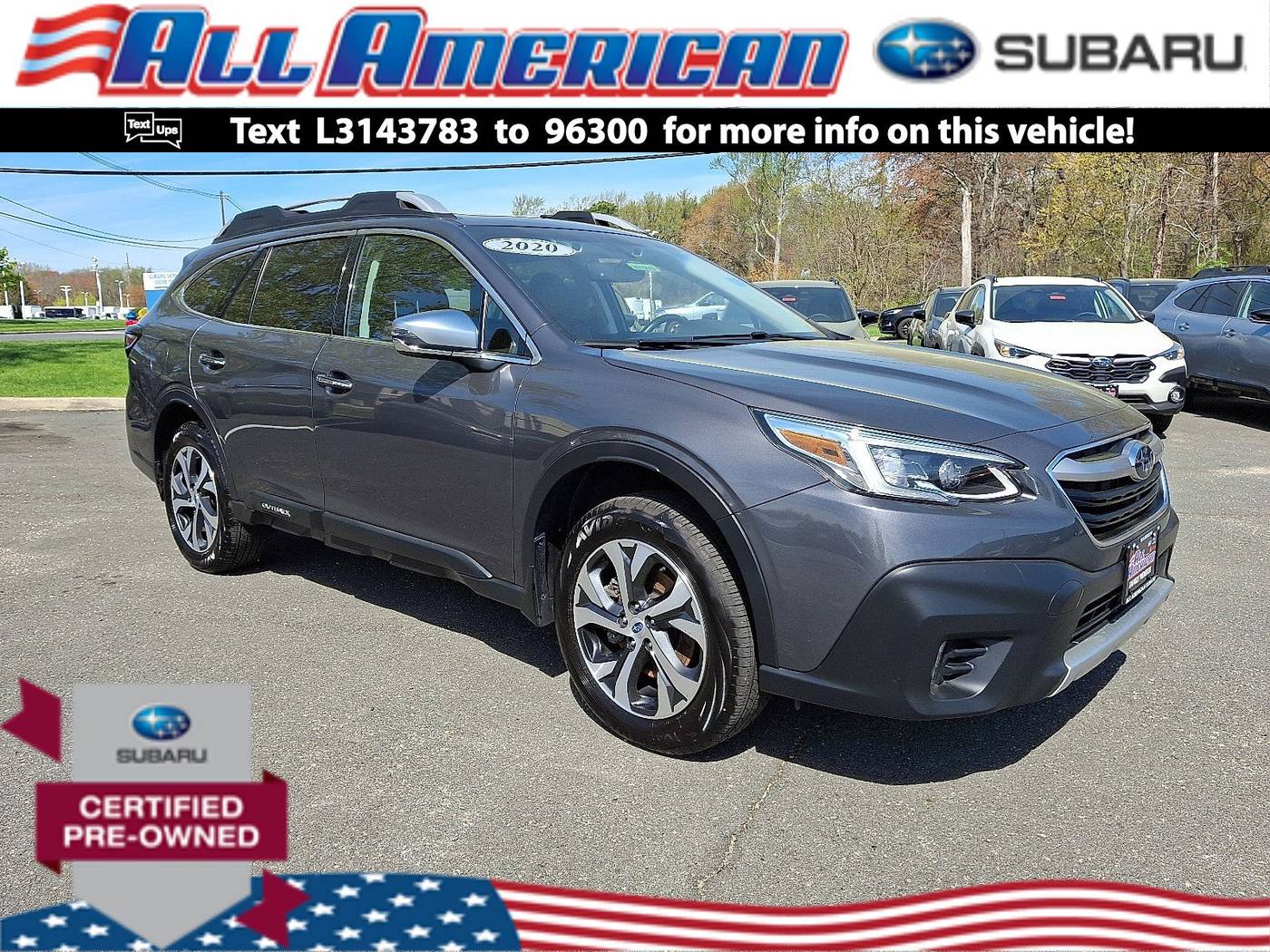 2020 Subaru Outback 2.5i Touring — SUV — 69,102 mi — Old Bridge, NJ