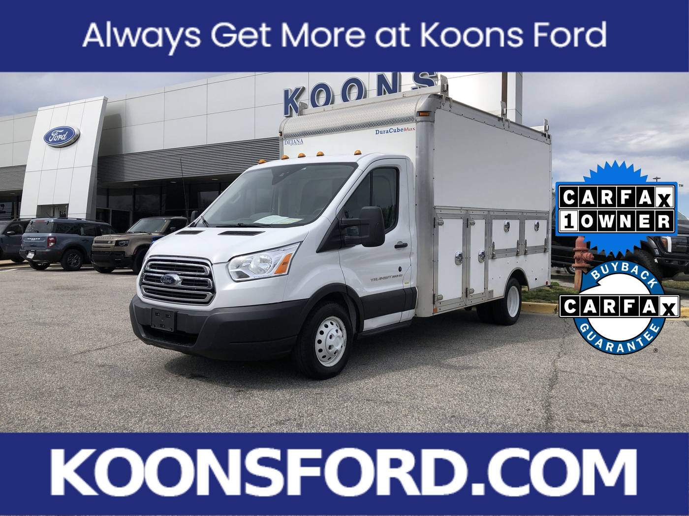 2019 Ford Transit Cutaway T-350 — Chassis Cab Truck — 76,245 mi — Annapolis, MD