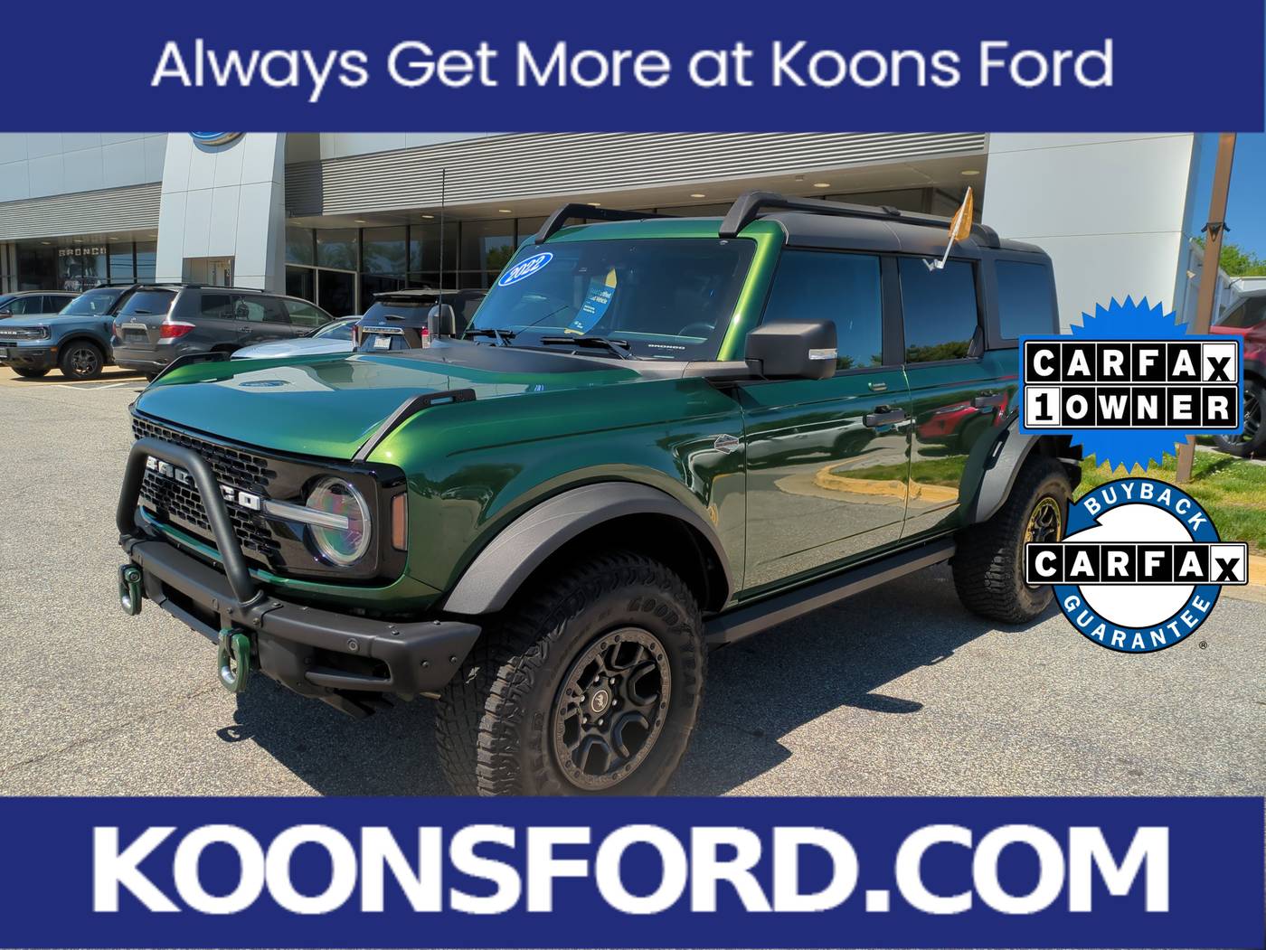 2022 Ford Bronco Wildtrak — SUV — 34,214 mi — Annapolis, MD