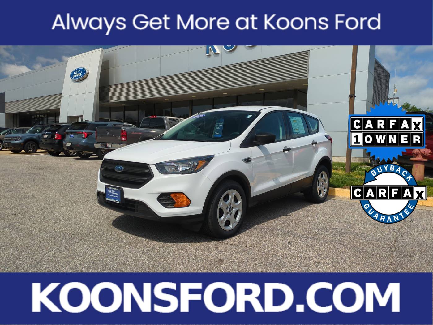 2019 Ford Escape S — SUV — 64,325 mi — Annapolis, MD