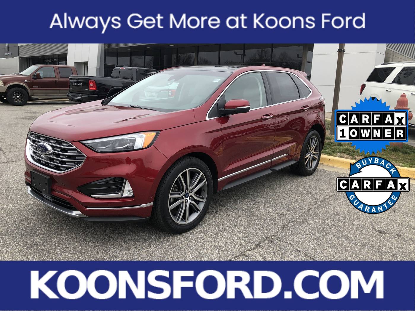 2019 Ford Edge Titanium — SUV — 73,057 mi — Annapolis, MD
