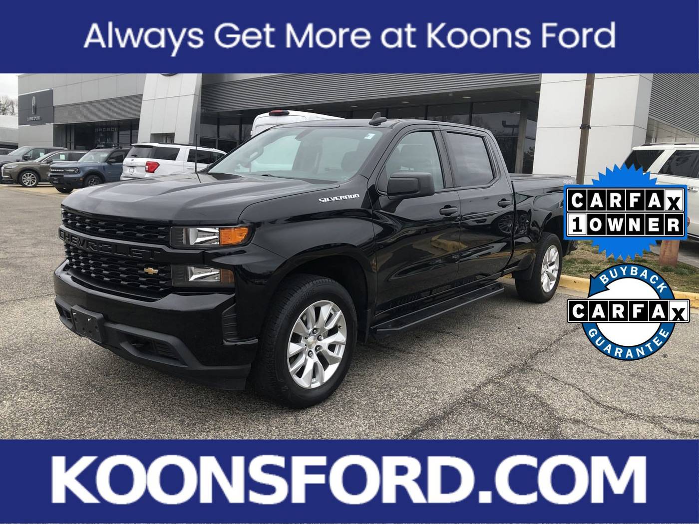 2021 Chevrolet Silverado 1500 Custom — Pickup Truck — 49,905 mi — Annapolis, MD
