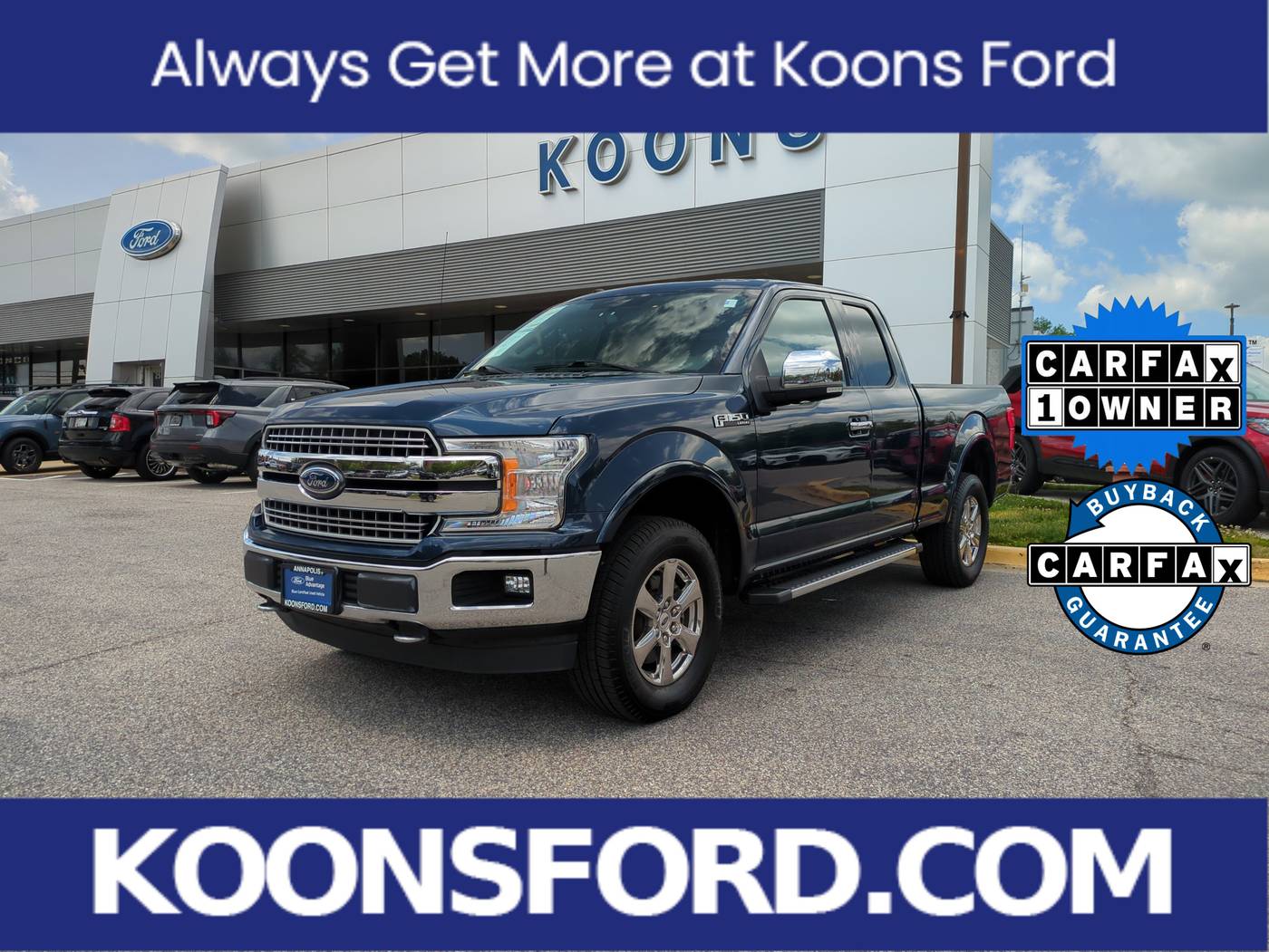 2018 Ford F-150 Lariat — Pickup Truck — 74,366 mi — Annapolis, MD