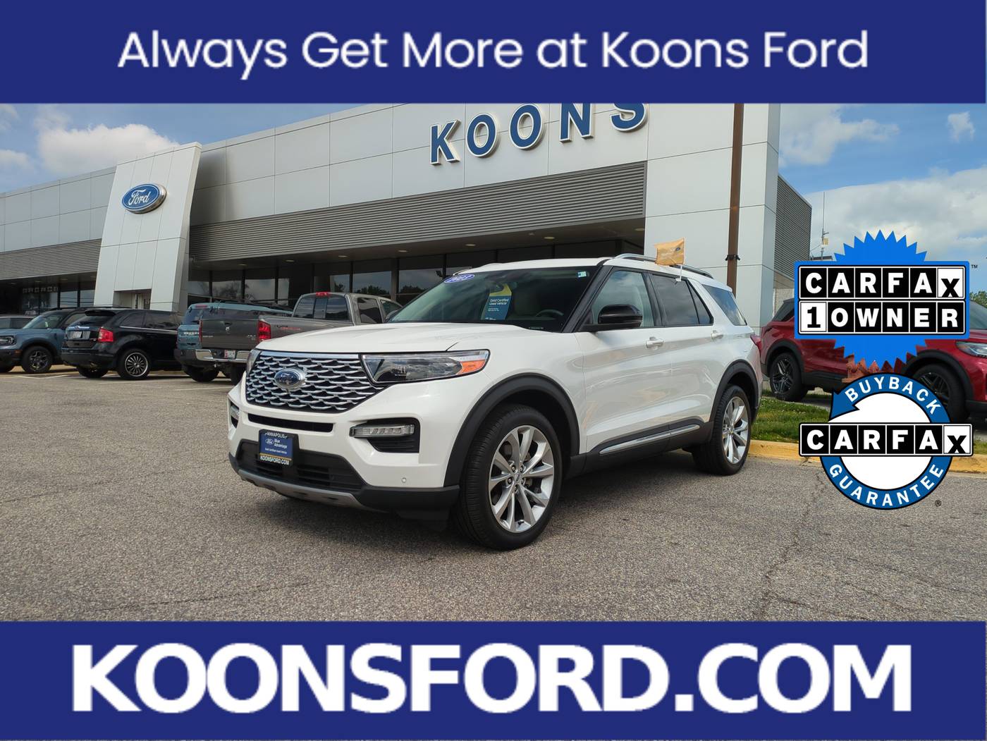 2023 Ford Explorer Platinum — SUV — 14,615 mi — Annapolis, MD