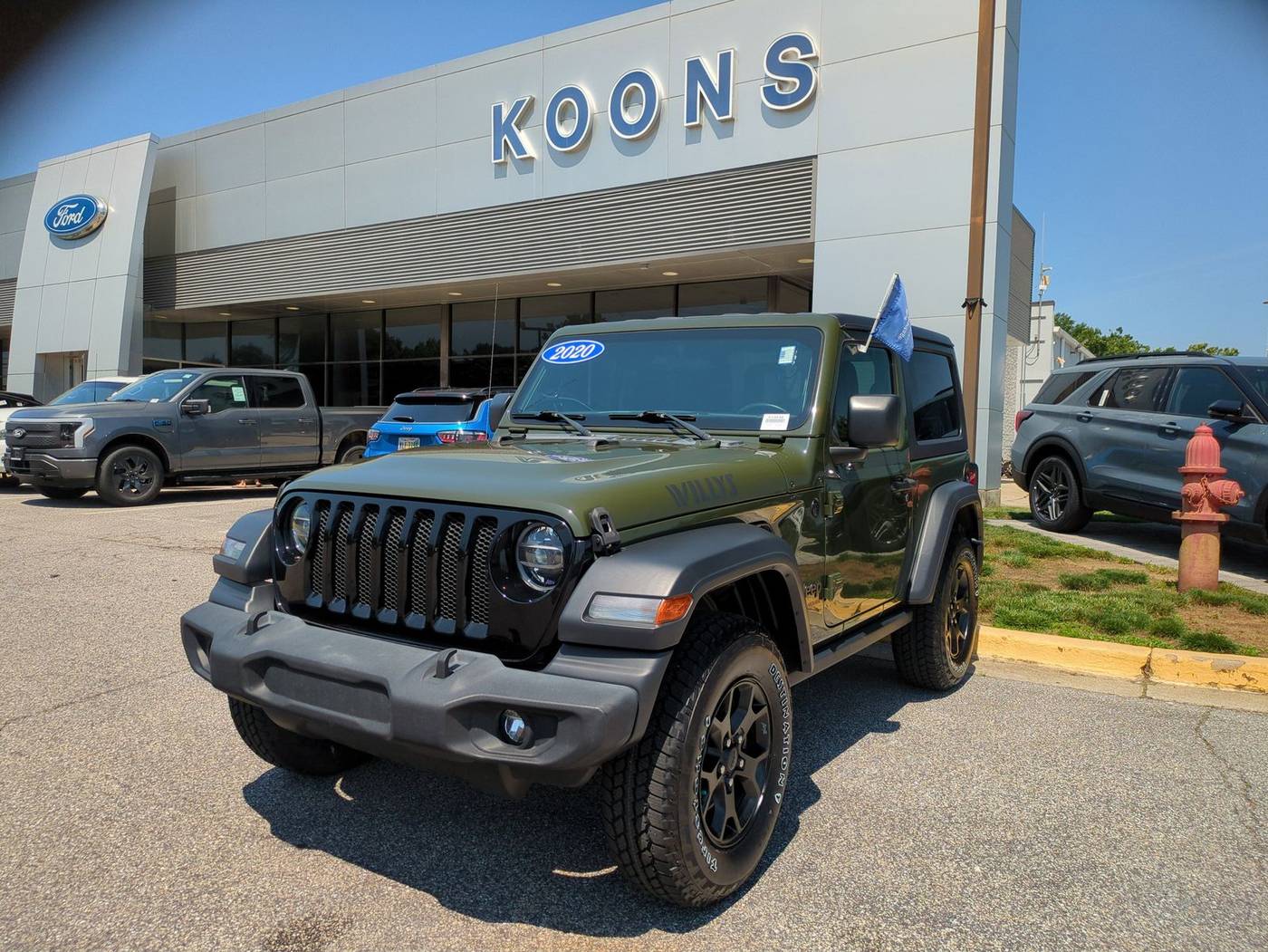 2020 Jeep Wrangler Willys — SUV — 52,888 mi — Annapolis, MD