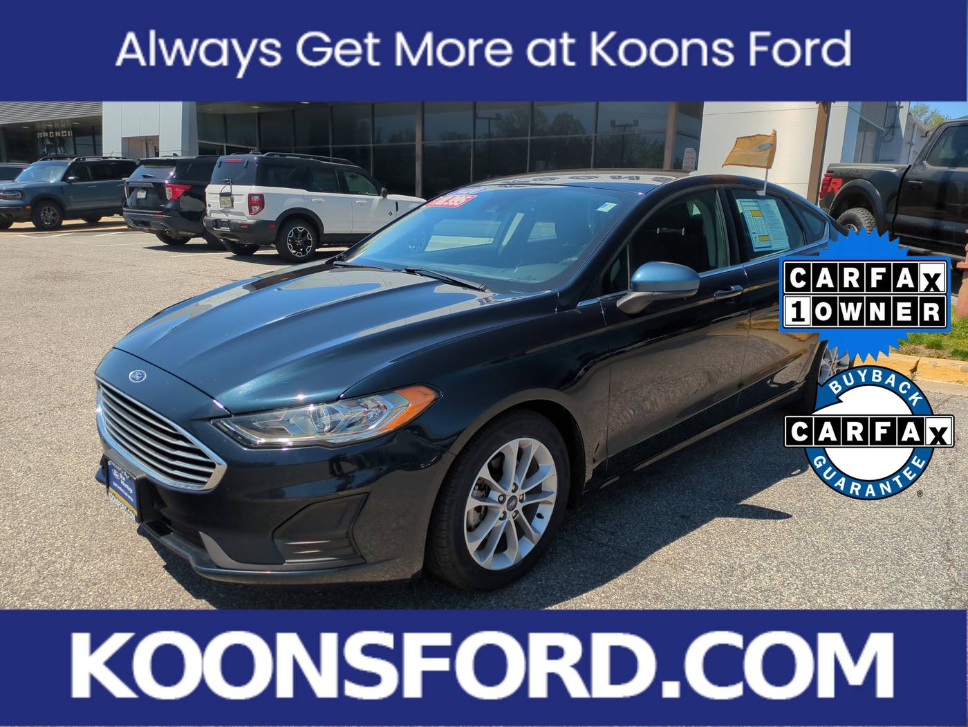 2020 Ford Fusion Hybrid SE — Sedan — 50,655 mi — Annapolis, MD