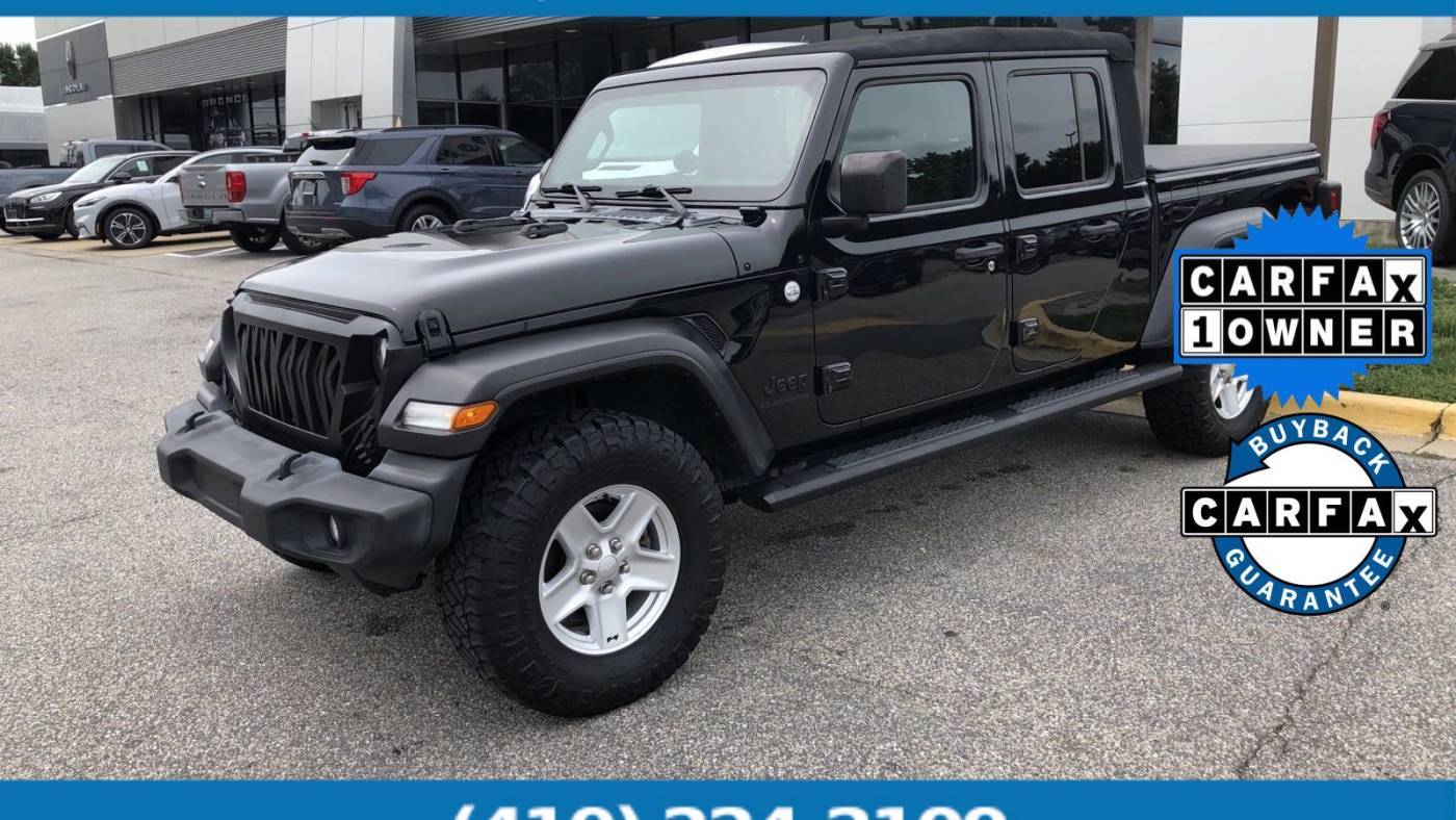 2020 Jeep Gladiator Sport S — Pickup Truck — 69,294 mi — Annapolis, MD