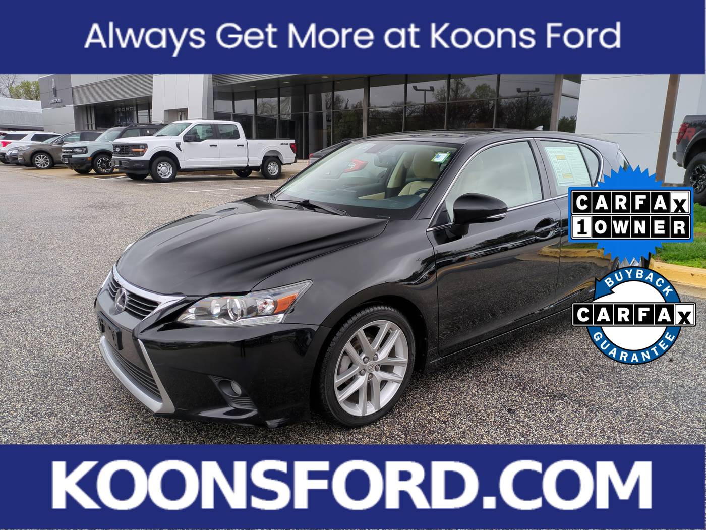 2015 Lexus CT CT 200h — Hatchback — 110,465 mi — Annapolis, MD