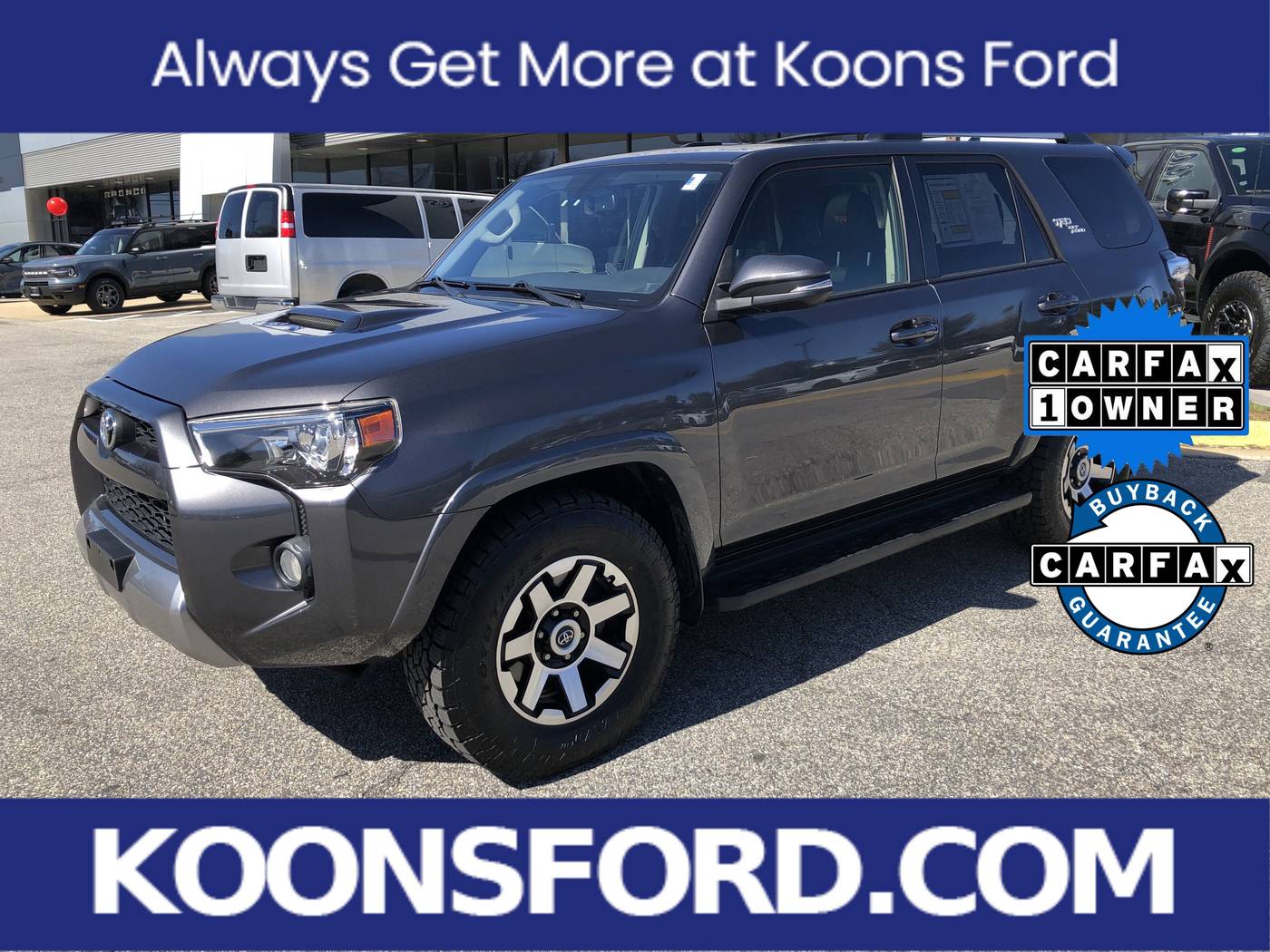 2017 Toyota 4Runner TRD Off Road Premium — SUV — 47,167 mi — Annapolis, MD