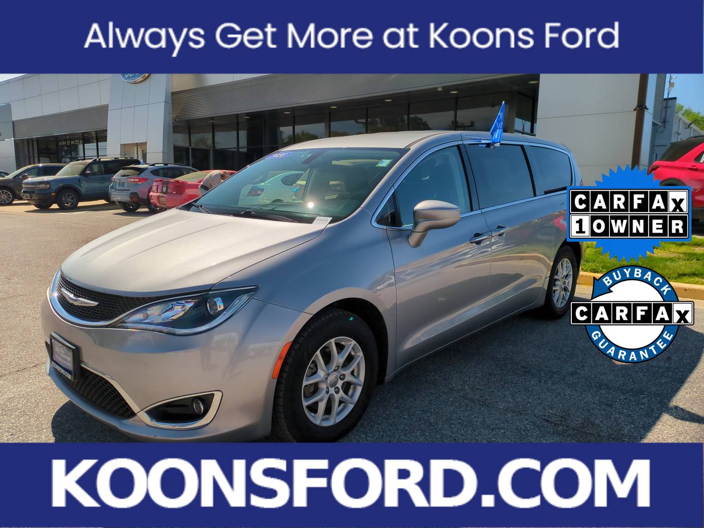 2020 Chrysler Pacifica Touring — Minivan — 85,651 mi — Annapolis, MD