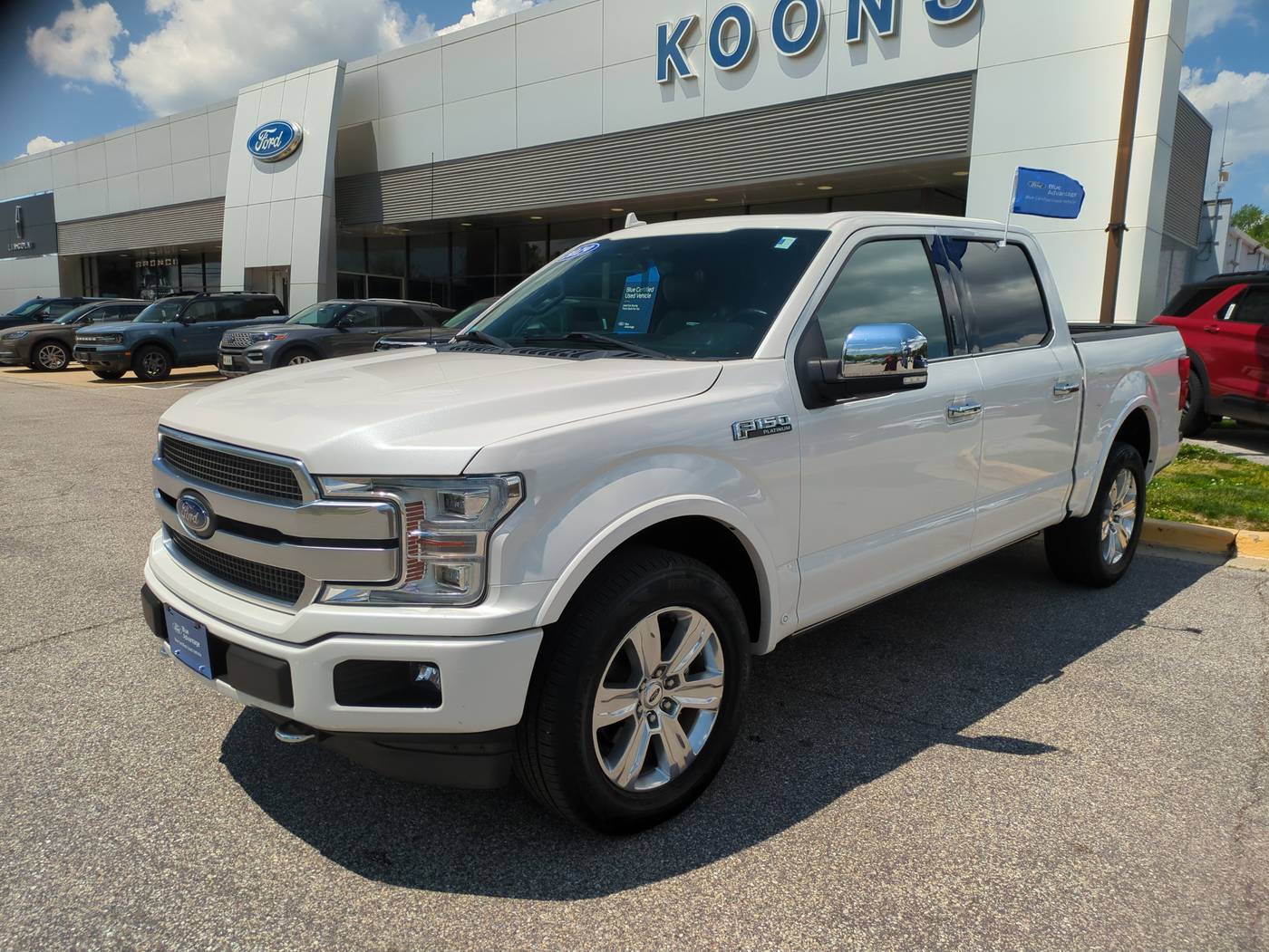 2019 Ford F-150 Platinum — Pickup Truck — 75,978 mi — Annapolis, MD