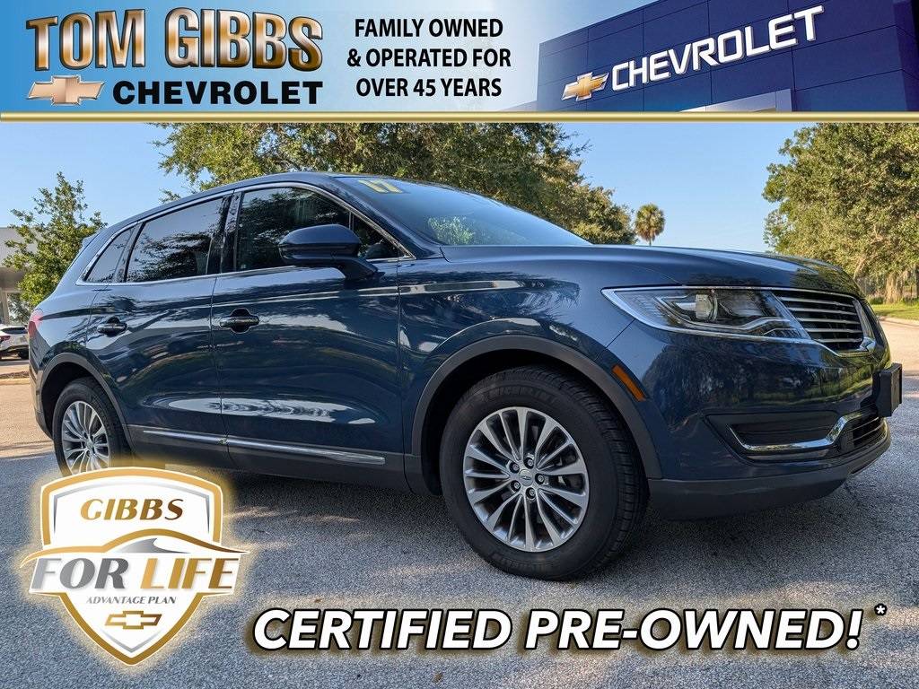 2017 Lincoln MKX Select — SUV — 59,572 mi — Palm Coast, FL