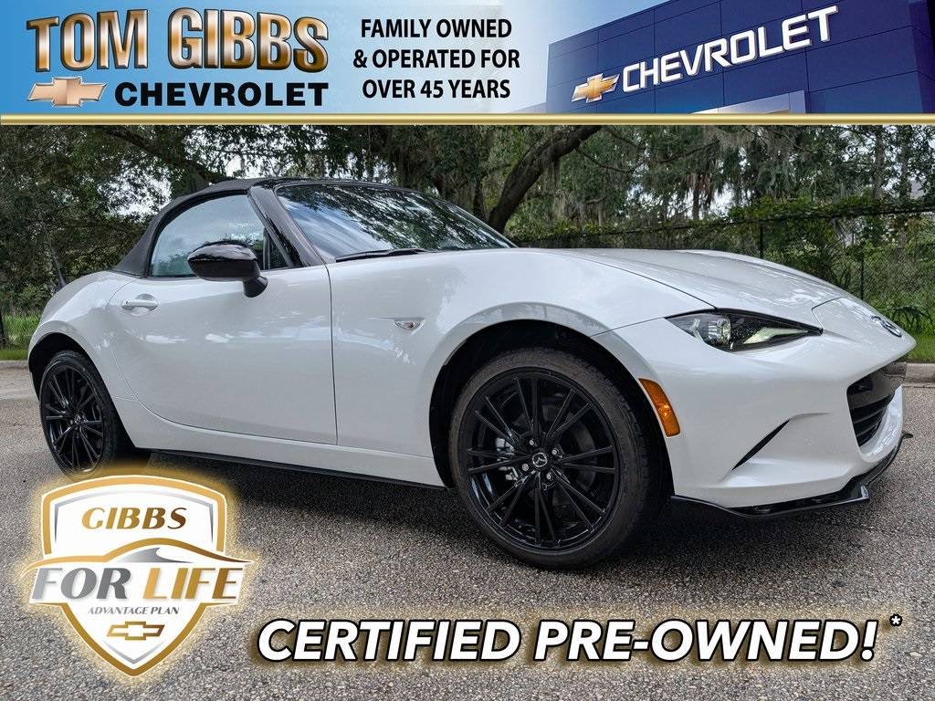 2024 Mazda MX-5 Miata Club — Convertible — 4,069 mi — Palm Coast, FL