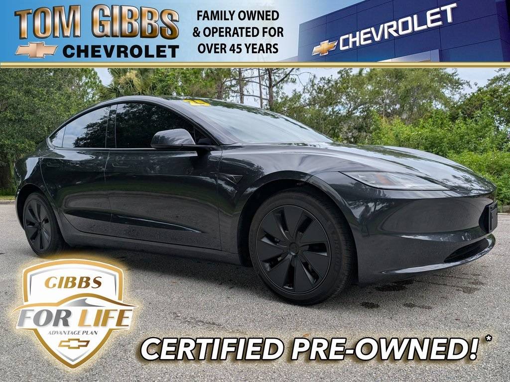 2025 Tesla Model 3 Long Range — Sedan — 6,879 mi — Palm Coast, FL