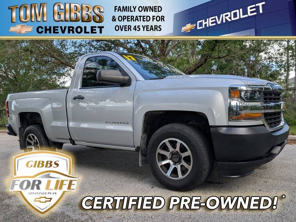 2017 Chevrolet Silverado 1500 WT — Pickup Truck — 72,396 mi — Palm Coast, FL