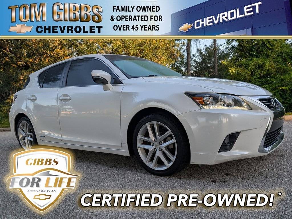 2016 Lexus CT CT 200h — Hatchback — 61,058 mi — Palm Coast, FL