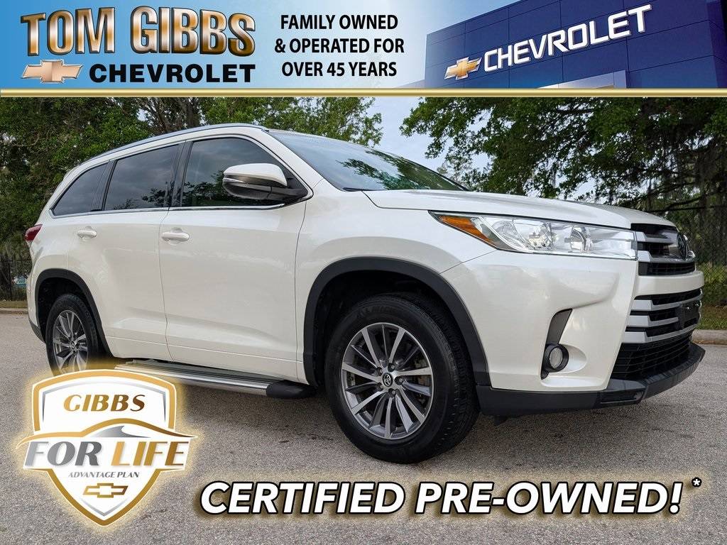 2018 Toyota Highlander XLE — SUV — 57,308 mi — Palm Coast, FL
