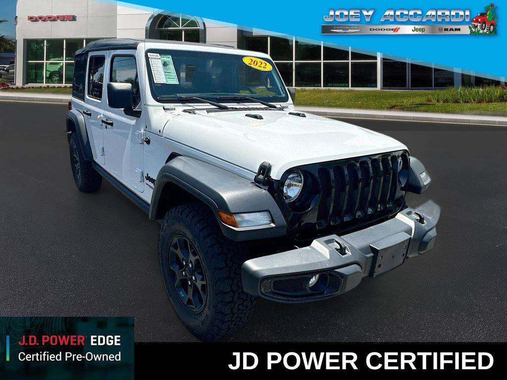 2022 Jeep Wrangler Willys Sport — SUV — 30,191 mi — Pompano Beach, FL