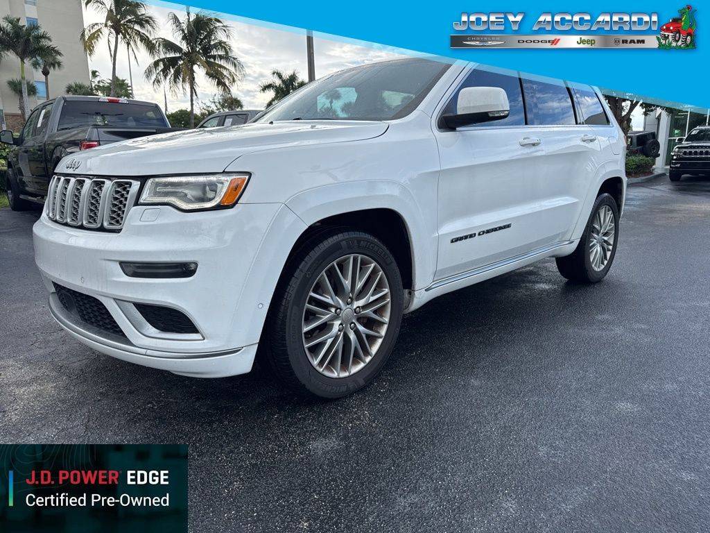 2018 Jeep Grand Cherokee Summit — SUV — 68,565 mi — Pompano Beach, FL