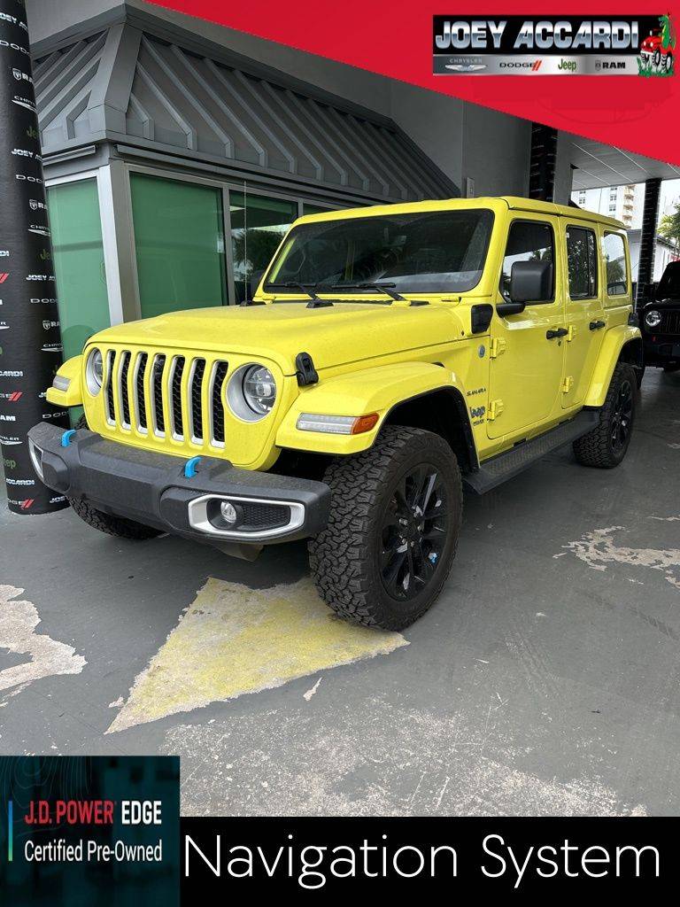2022 Jeep Wrangler Sahara 4xe — SUV — 41,381 mi — Pompano Beach, FL