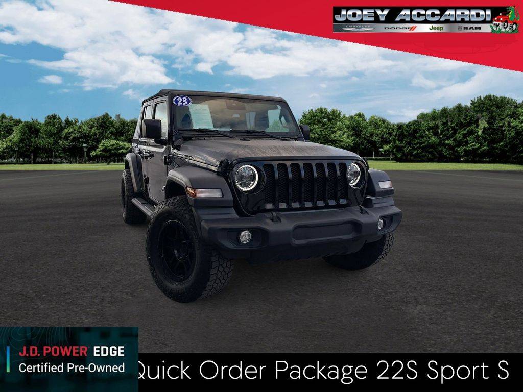 2023 Jeep Wrangler Sport S — SUV — 9,136 mi — Pompano Beach, FL