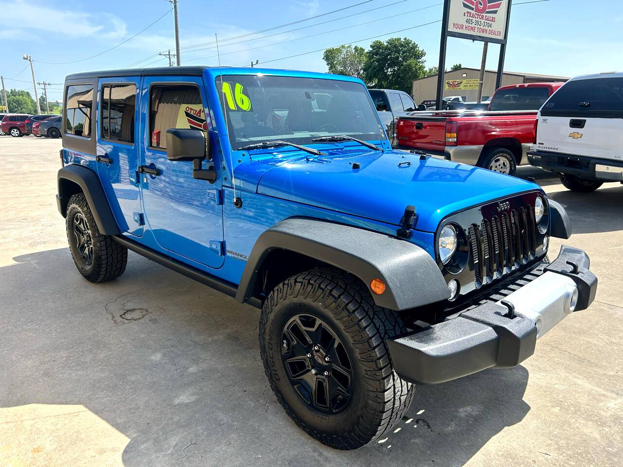 2016 Jeep Wrangler Willys Wheeler — SUV — 122,099 mi — Blanchard, OK