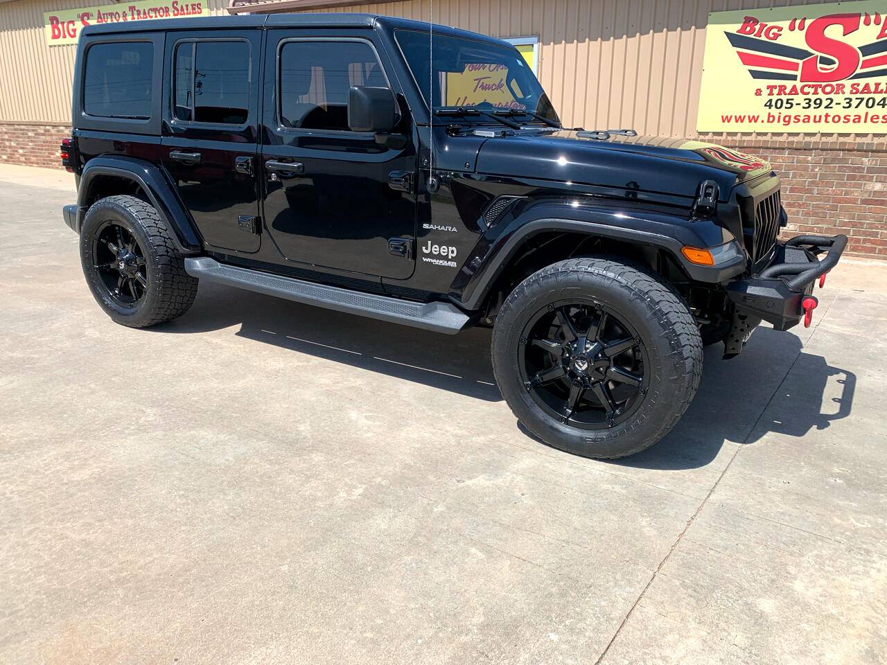 2019 Jeep Wrangler Sahara — SUV — 128,398 mi — Blanchard, OK