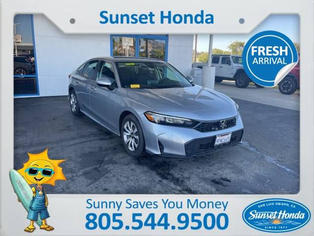 2025 Honda Civic LX — Sedan — 550 mi — San Luis Obispo, CA