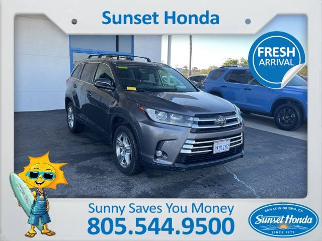2019 Toyota Highlander Limited — SUV — 57,591 mi — San Luis Obispo, CA