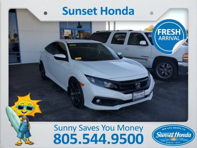 2021 Honda Civic Sport — Sedan — 37,963 mi — San Luis Obispo, CA