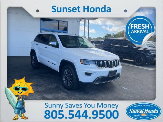 2017 Jeep Grand Cherokee Limited — SUV — 86,515 mi — San Luis Obispo, CA